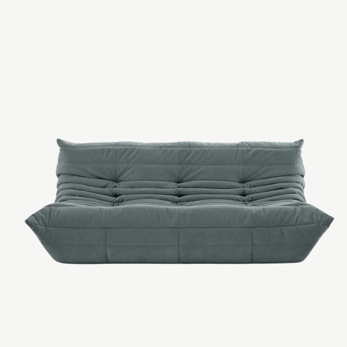 LUMA Maxi - Canapé Lounge Compressé Vert Eucalyptus 3 Places