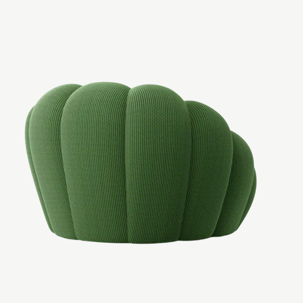 BULÉA Mini - Fauteuil Bubble Compressé Vert Forêt