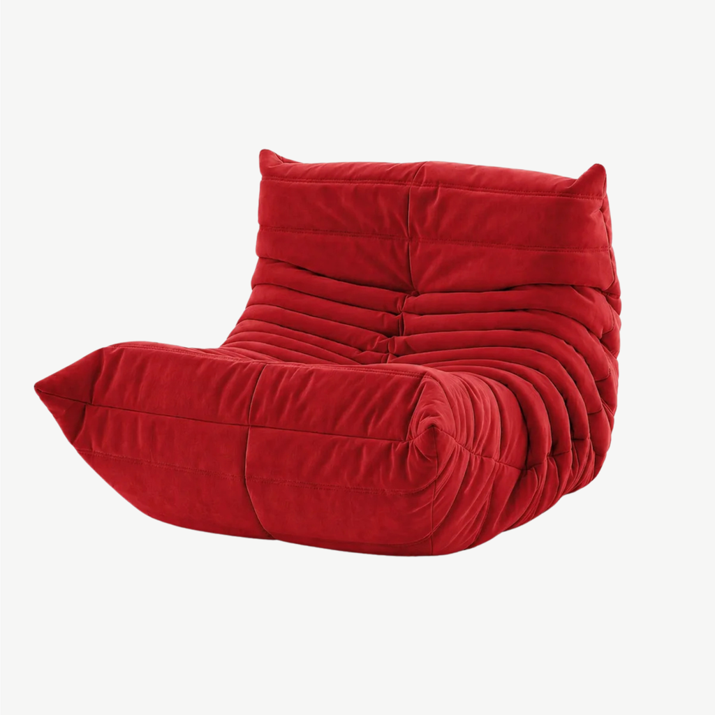 LUMA Mini – Fauteuil Lounge Rouge Carmin
