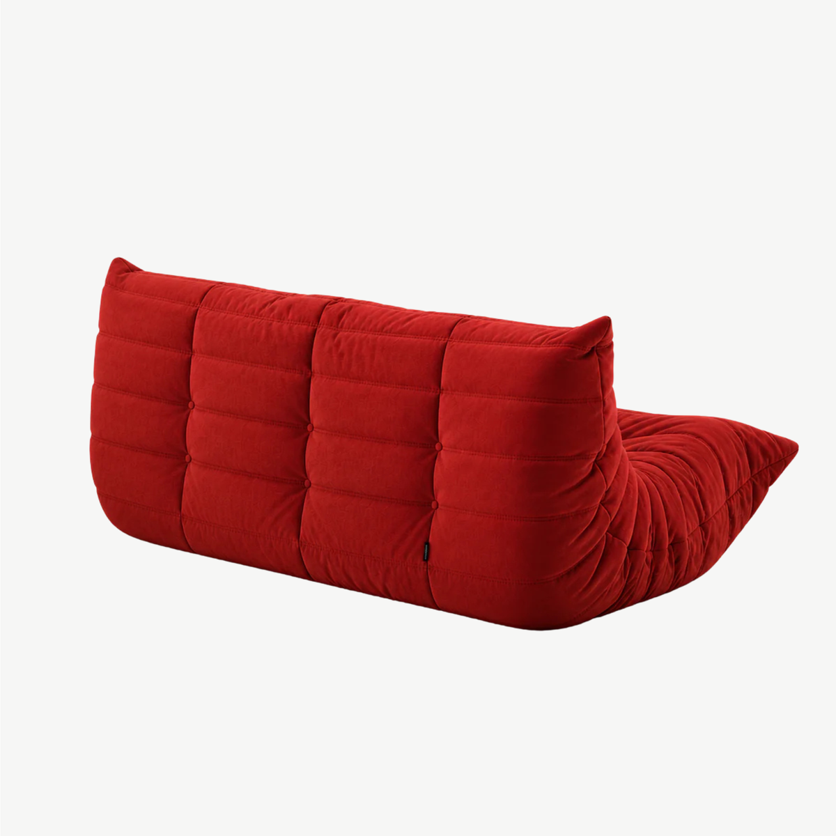 LUMA Maxi - Canapé Lounge Compressé Rouge Carmin 3 Places