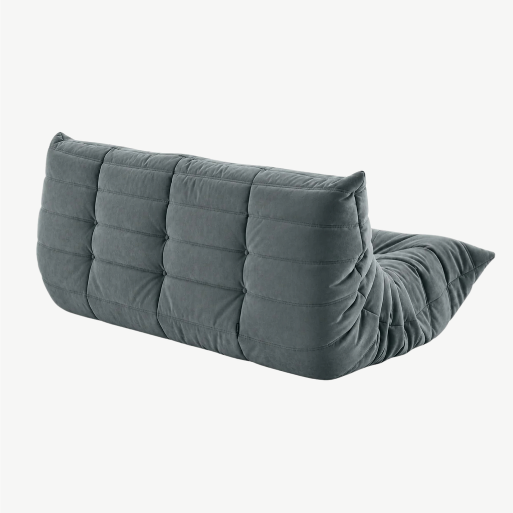 LUMA Maxi - Canapé Lounge Compressé Vert Eucalyptus 3 Places