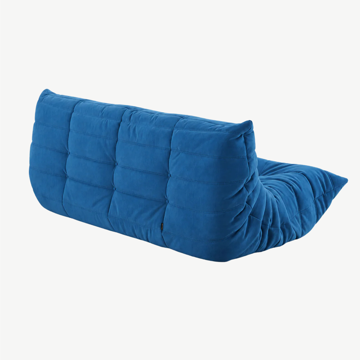 LUMA Maxi - Canapé Lounge Compressé Bleu Royal 3 Places